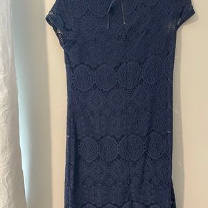 Super fun lace detailed dress!